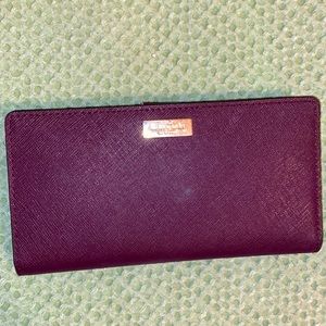 Kate spade wallet with change purse
